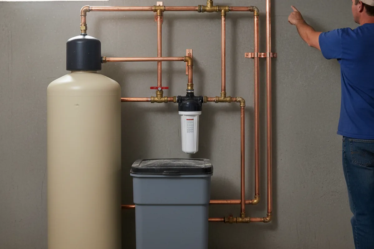 Whole-house water treatment system installed in Bird In Hand